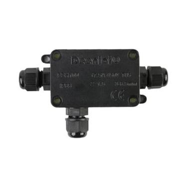 Imagem de Caixa De Conexão Elétrica À Prova d'Água IP66 Com 3 Vias E Terminal Pa