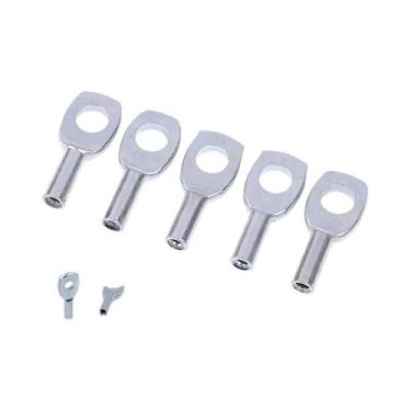 Imagem de 5 Peças De Acessórios Para Cabo De Aço De Academia: Terminais De Bola 