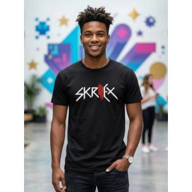 Imagem de Camiseta Unissex - Skrillex - Premium Tamanho:GCor:Preto - Shimai, G, 