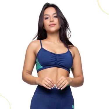 Imagem de Top Fitness Academia Feminino Alça Fina Com Bojo Removível - C&M Fitne