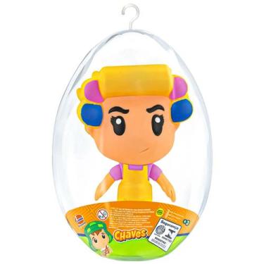 Imagem de Bonecos Vila Do Chaves Brinquedo Infantil No Ovo De Páscoa 10 cm - Líd