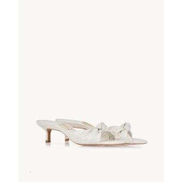 Imagem de Tamanco Uza Salto Medio fino A26b996a0024 Off-Whitte-Feminino