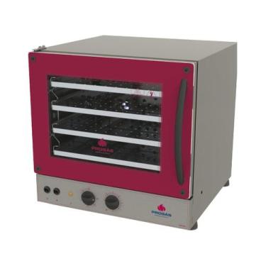 Imagem de Forno Industrial Turbo Eletrico Fast Oven Prp-004 Vermelho 220V - Prog