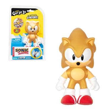 Imagem de Boneco Elástico que Estica Sonic Dourado - Sunny