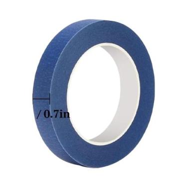 Imagem de Fita Adesiva Azul Aprimorada Para Mascaramento, Sem Resíduos, Fácil Re