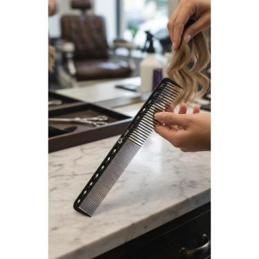 Imagem de Pente Profissional Carbono Antiestático: Cortes Perfeitos, C - Congrat