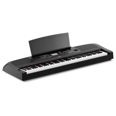 Imagem de Yamaha Piano digital ponderado de 88 teclas, com interruptor de pé e descanso de música...