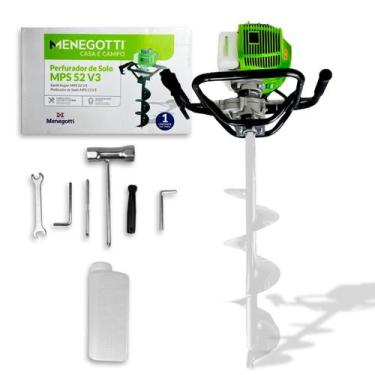 Imagem de Perfurador De Solo Menegotti MPS 52 V3 52CC 1.4kW A Gasolina Com Broca