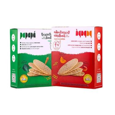 Imagem de Biscoito Dentição Para Bebê Vegetais & Abóbora C Maçã Papapá