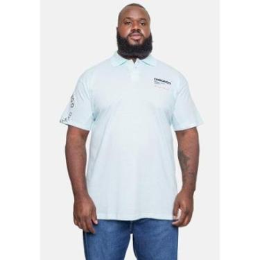 Imagem de Camisa Onbongo Polo Piquet Plus Size Masculina Masculino-Masculino