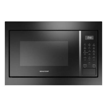 Imagem de Micro-ondas de Embutir Brastemp 32L Receitas Pré-programada Preto 220V