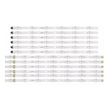 Imagem de Kit 12 Barras Led Un50ku6000g Un50mu6100g Un50ku6000 Novo - Generica