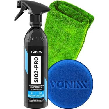Imagem de kit Manutenção Vitrificador Diminui Risco SiO2-Pro 500ml Vonixx