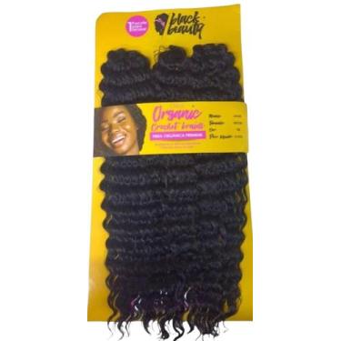 Imagem de Cabelo Fibra Orgánica Crochet Braids  Premium Jade (300g) Black Beauty