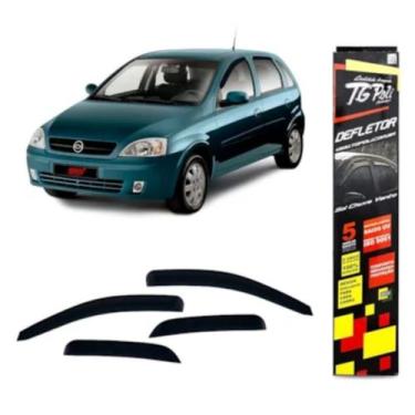 Imagem de Calha de Chuva Corsa Sedan/ Hatch/ Wagon/ Classic 94-16 4P - TG Poli