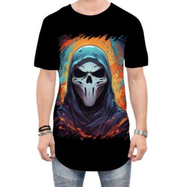 Imagem de Camiseta Longline Máscara de Fantasma Ghost 3 - Kasubeck Store®, M