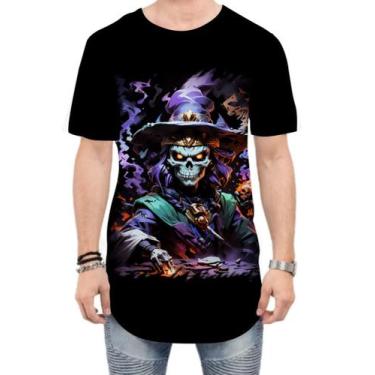 Imagem de Camiseta Longline Mago da Morte Trevas Magia 6 - Kasubeck Store®, GG