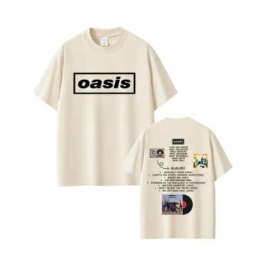 Imagem de Camiseta Unissex Oversized De Alta Qualidade Em Algodão Com Estampa De