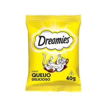 Imagem de Petisco para Gato Adulto Dreamies Queijo 40g, Queijo