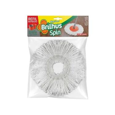 Imagem de Refil Mop Spin Brilhus, Duas Águas e Noviça Original de Microfibra Bet