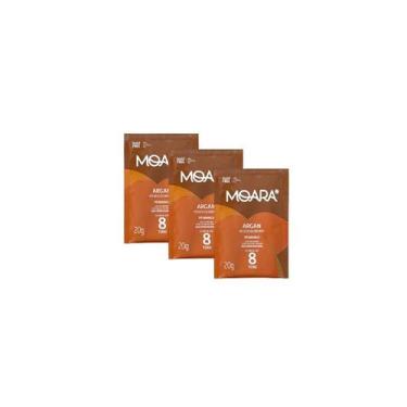 Imagem de Kit com 3 - Pó Descolorante Moara Argan 20g Yamá - Yama