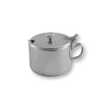 Imagem de Açucareiro com pá inox 220G - WESTERN - Kit com 2 unidades