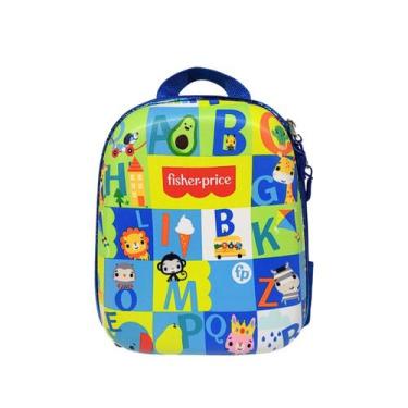 Imagem de Lancheira de Costas Fisher Price Letras Impermeável Infantil - Dipomat