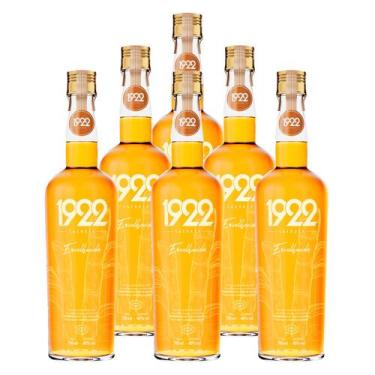 Imagem de Cachaça Nacional 1922 Envelhecida 700ml 6 Unidades