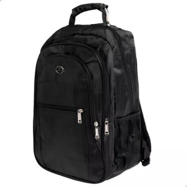 Imagem de Mochila Notebook Reforçada Cabo Aço Na Alça Moderna Resistente - DEEP
