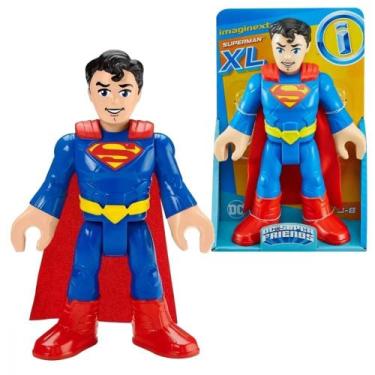 Imagem de Boneco Superman Grande 25cm Imaginext Dc Super Friends - Mattel Gpt43