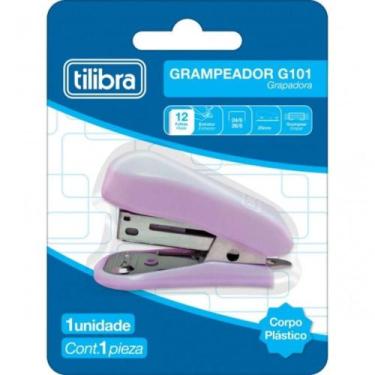 Imagem de Grampeador G101 Pequeno TILIBRA, Lilás
