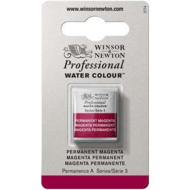 Imagem de Aquarela Pastilha Profissional Winsor 489 Permanent Magenta - Winsor &
