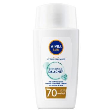 Imagem de Protetor Solar Nivea Sun UV Face Specialist Controle da Acne FPS 70 40