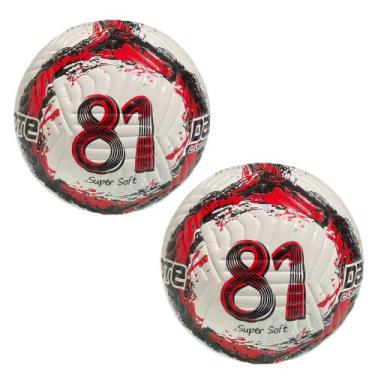 Imagem de Kit 2 Bolas Dalponte 81 Pró Futebol de Campo Sem Costura Profissional