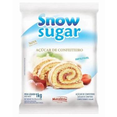Imagem de Acucar de confeiteiro snow sugar 1 kg mavalerio