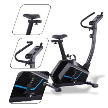 Imagem de Bicicleta Vertical Bike Ergométrica Bonafit Assento Ajustável Até 120k