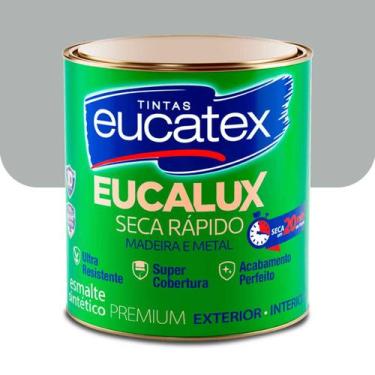 Imagem de Esmalte Eucalux Seca Rápido Premium Eucatex Platina Brilhante 900ml - 