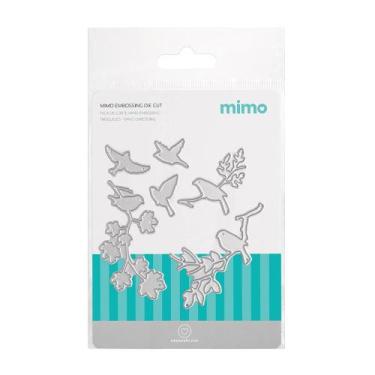 Imagem de Faca de Corte Mimo Embossing - Pássaros na Árvore - 6 Pç