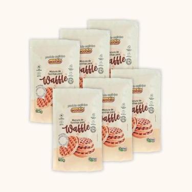 Imagem de Kit 6X: Mistura para Waffle Orgânico Ecobio 250g