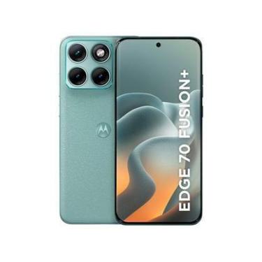Imagem de Motorola Edge 70 Fusion+ Verde Claro 5G 256GB 24GB (12GB RAM + 12GB RA