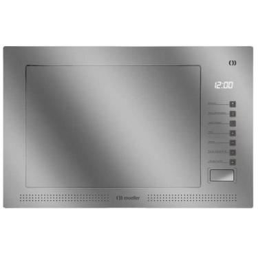 Imagem de Micro-ondas de Embutir Mueller 25 Litros Espelhado MME25K, 25L, Prata,