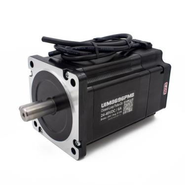 Imagem de Motor Elétrico UIROBOT UIM8696PMB NEMA34 6,5Nm 24-48V