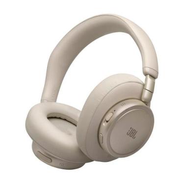Imagem de Fone Headphone Bluetooth Live 780NC, Creme, JBLLIVE780NCCPGBR, HARMAN 