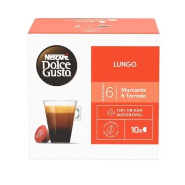 Imagem de Dolce Gusto Nescafe Lungo 10 Capsulas 70G