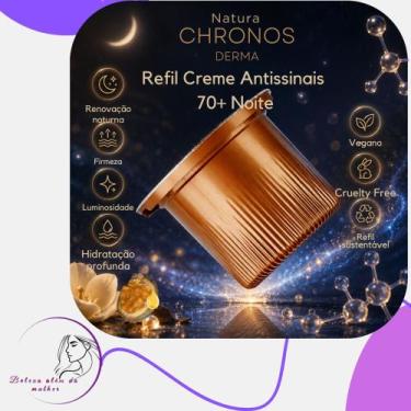Imagem de Refil Natura Chronos Derma 45+, 60+ e 70+  Versões Dia e Noite  Produt