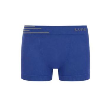 Imagem de Cueca Boxer Infantil Lupo 00132-002 Microfibra T. P/GG, GG, 2920, Azul