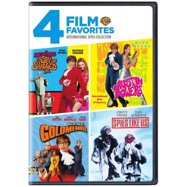 Imagem de 4 Film Favorites: International Spies (Austin Powers in Goldmember, Austin Powers: International Man of Mystery, Austin Powers: The Spy Who Shagged Me, Spies Like Us)