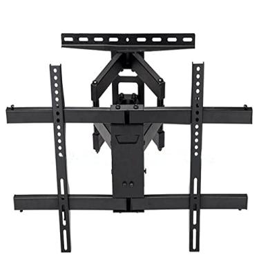 Imagem de Pkfinrd Suporte de TV com braço ajustável de 30"-70" 600" Vesa 600x400 45kg Movimento completo 6 braços Braços de LCD curvo para parede com LED giratório