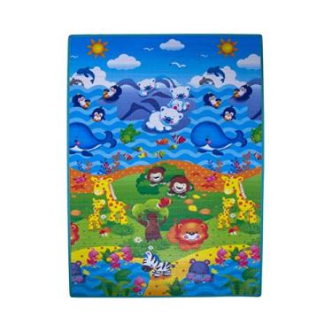 Imagem de Tapete AbCD Leão 1.2, Ibimboo, Multicolorido, Grande