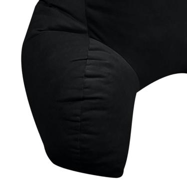 Imagem de Encosto Dino Veludo Preto (50x60x75)